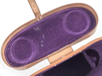 Großbritannien, Doppelfernrohr 7 x 50, Hersteller "Klare Durchsicht, guter Zustand, in passendem Lederbehälter