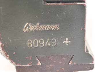 MG Zieleinrichtung ( MGZ36 ) Originallack, Hersteller Wichmann. Voll beweglich,  neblige Durchsicht . Ungereinigt