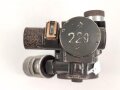 MG Zieleinrichtung ( MGZ36 ) Originallack, Hersteller Wichmann. Voll beweglich,  neblige Durchsicht . Ungereinigt