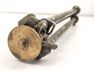 "Kleines Gestell 31" Wehrmacht. Schwere Zinkausführung. Von der norwegischen Armee nach dem Krieg modifiziert und neu lackiert. Ein Bein lässt sich nicht ohne weiteres ausziehen
