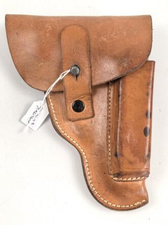 Pistolentasche braunes Leder. Keine Markierungen, Alter...