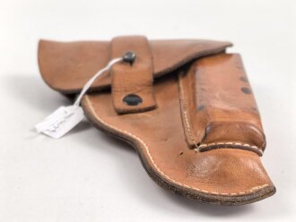 Pistolentasche braunes Leder. Keine Markierungen, Alter...