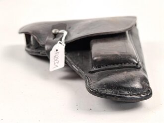 Pistolentasche geschwärztes Leder. Keine...