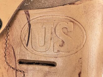 Schulterholster für Colt , einfache Sammleranfertigung des U.S. amerikanischen Holsters, gestempelt 1942