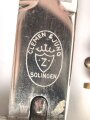 Kaiserliche Marine, Dolch für Offiziere mit Gehänge und Portepee. Neuzeitliche Fertigung von Clemen & Jung Solingen. Gebraucht, gut