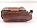Argentinien, lederne Patronentasche Modell 1909. Gebraucht.