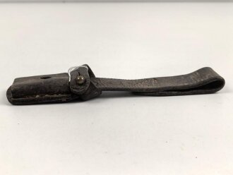 Jugoslawien Koppelschuh, ungereinigtes Stück