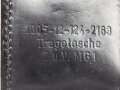 Bundeswehr, lederne Tragetasche für Ersatzteile MG1