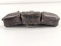 Patronentasche zum K98 Wehrmacht ( für 6 Ladestreifen) gebraucht, datiert 1936, ungereinigtes Stück