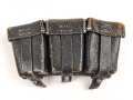 Patronentasche zum K98 Wehrmacht ( für 6 Ladestreifen) gebraucht, datiert 1941