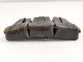 Patronentasche zum K98 Wehrmacht ( für 6 Ladestreifen) gebraucht, datiert 1941