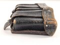 Patronentasche zum K98 Wehrmacht ( für 6 Ladestreifen) gebraucht, datiert 1941
