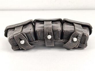 Patronentasche zum K98 Wehrmacht ( für 6 Ladestreifen) gebraucht, datiert 1941