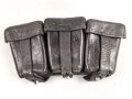 Patronentasche zum K98 Wehrmacht ( für 6 Ladestreifen) gebraucht, datiert 1941