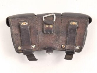 Patronentasche zum K98 Wehrmacht ( für 6 Ladestreifen) gebraucht, datiert 1937