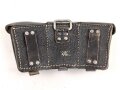 Patronentasche zum K98 Wehrmacht ( für 6 Ladestreifen) . Gebraucht, ohne erkennbare Stempelung