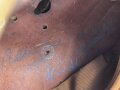 Württemberg, Pickelhaube für einen Reserveoffizier. Ungereinigtes Stück im Fundzustand.