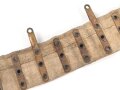 1.Weltkrieg, Teil eines Stoffgurt für MG08 und 08/15