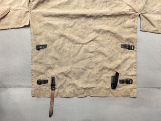 Abdeckplane Wehrmacht. Maße des abzudeckenden Gegenstandes etwa 70 x 110 x 55cm. Für Kommandogerät oder ähnliches ?