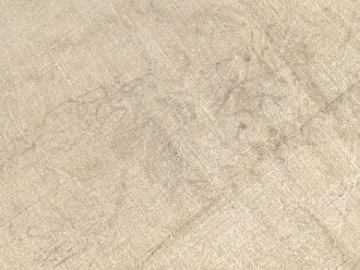 Leintuch aus einem Heereslazarett der Wehrmacht. Maße etwa 80 x 185cm