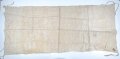 Leintuch aus einem Heereslazarett der Wehrmacht. Maße etwa 80 x 185cm