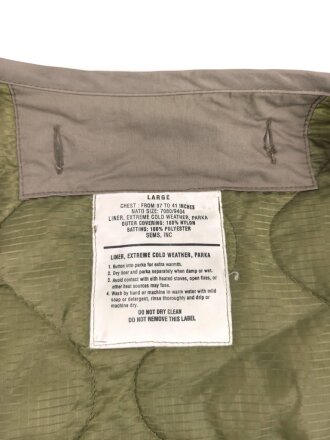 U.S. Army, Parka Liner size L, good condition