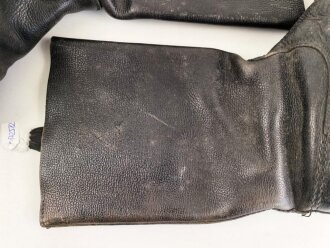 Nationale Volksarmee der DDR, Paar Stiefel für Mannschaften. Sohlenlänge 28,5cm, ungereinigt. Getragenes Paar aus Filmfundus