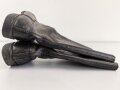 Nationale Volksarmee der DDR, Paar Stiefel für Mannschaften. Sohlenlänge 28,5cm, ungereinigt. Getragenes Paar aus Filmfundus