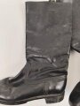 Nationale Volksarmee der DDR, Paar Stiefel für Offiziere. Sohlenlänge 27cm, ungereinigt. Getragenes Paar aus Filmfundus