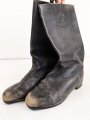 Nationale Volksarmee der DDR, Paar Stiefel für Mannschaften. Sohlenlänge 29,5cm, ungereinigt. Getragenes Paar aus Filmfundus