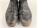 Nationale Volksarmee der DDR, Paar Stiefel für Mannschaften. Sohlenlänge 29,5cm, ungereinigt. Getragenes Paar aus Filmfundus