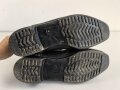 Nationale Volksarmee der DDR, Paar Stiefel für Mannschaften. Sohlenlänge 29,5cm, ungereinigt. Getragenes Paar aus Filmfundus