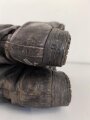 Paar benagelte Stiefel für einen Unteroffizier der Wehrmacht. Sohlenlänge 28cm, ungereinigt