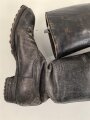 Paar benagelte Stiefel für einen Unteroffizier der Wehrmacht. Sohlenlänge 28cm, ungereinigt