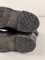 Paar Stiefel für Offiziere,  aus der Nachkriegszeit. Ungereinigtes Paar aus Filmrequisite , Sohlenlänge 29,5cm