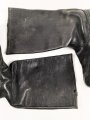 Paar Stiefel für Offiziere,  aus der Nachkriegszeit. Ungereinigtes Paar aus Filmrequisite , Sohlenlänge 29,5cm