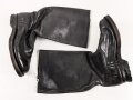 Paar Stiefel für Offiziere,  aus der Nachkriegszeit. Ungereinigtes Paar aus Filmrequisite , Sohlenlänge 29,5cm