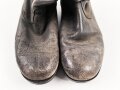 Nationale Volksarmee der DDR, Paar Stiefel für Mannschaften. Sohlenlänge 29cm, ungereinigt. Getragenes Paar aus Filmfundus