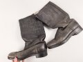 Nationale Volksarmee der DDR, Paar Stiefel für Mannschaften. Sohlenlänge 29cm, ungereinigt. Getragenes Paar aus Filmfundus