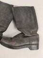 Nationale Volksarmee der DDR, Paar Stiefel für Mannschaften. Sohlenlänge 29cm, ungereinigt. Getragenes Paar aus Filmfundus