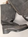 Nationale Volksarmee der DDR, Paar Stiefel für Mannschaften. Sohlenlänge 29cm, ungereinigt. Getragenes Paar aus Filmfundus