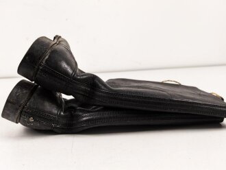 Nationale Volksarmee der DDR, Paar Stiefel für Mannschaften. Sohlenlänge 29,5cm, ungereinigt. Getragenes Paar aus Filmfundus