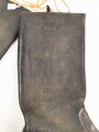 Nationale Volksarmee der DDR, Paar Stiefel für Mannschaften. Sohlenlänge 29,5cm, ungereinigt. Getragenes Paar aus Filmfundus