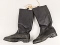 Nationale Volksarmee der DDR, Paar Stiefel für Mannschaften. Sohlenlänge 29,5cm, ungereinigt. Getragenes Paar aus Filmfundus