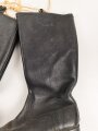 Nationale Volksarmee der DDR, Paar Stiefel für Mannschaften. Sohlenlänge 29,5cm, ungereinigt. Getragenes Paar aus Filmfundus