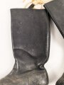 Nationale Volksarmee der DDR, Paar Stiefel für Mannschaften. Sohlenlänge 29,5cm, ungereinigt. Getragenes Paar aus Filmfundus