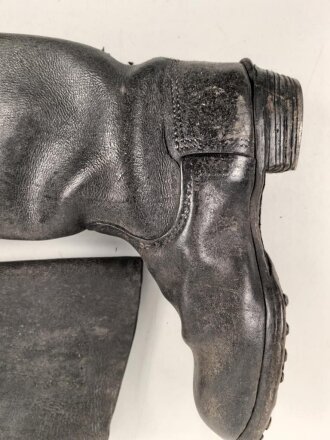 Kavallerie Wehrmacht, Paar Stiefel für Mannschaften. Ungereinigte Kammerstücke, Sohlenlänge 28,5cm