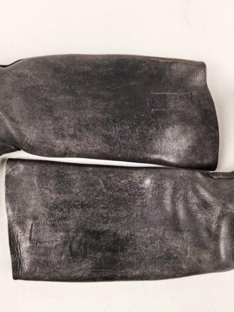 Kavallerie Wehrmacht, Paar Stiefel für Mannschaften. Ungereinigte Kammerstücke, Sohlenlänge 28,5cm