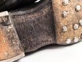 Kavallerie Wehrmacht, Paar Stiefel für Mannschaften. Ungereinigte Kammerstücke, Sohlenlänge 28,5cm