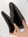 Kavallerie Wehrmacht, Paar Stiefel für Mannschaften. Ungereinigte Kammerstücke, Sohlenlänge 28,5cm